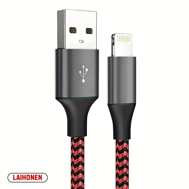 1M 2M 3M USB A To Lightning MFi Certified  Cable For iPhone 14 13 12 11 X XR Pro Max Fast Charging Cable Charger Data Wire Cord