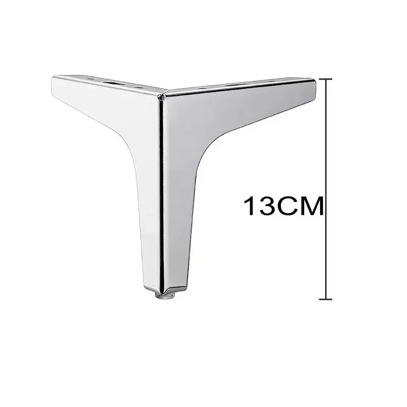 4pcs Modern furniture legs metal gold Black Iron Sofa Feet for Table Bed Chair Desk Dresser Cabinet support Furniture Hardware