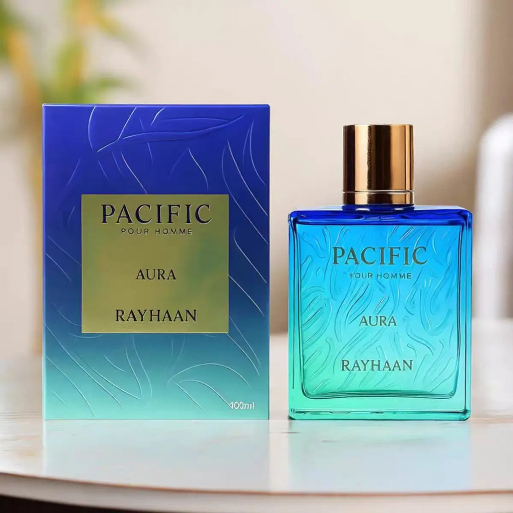 Rayhaan Pacific Halo Men's perfume has a clear ocean flavor, clean and transparent like the sea breeze, and the bottle body has a sense of summer holiday atmosphere