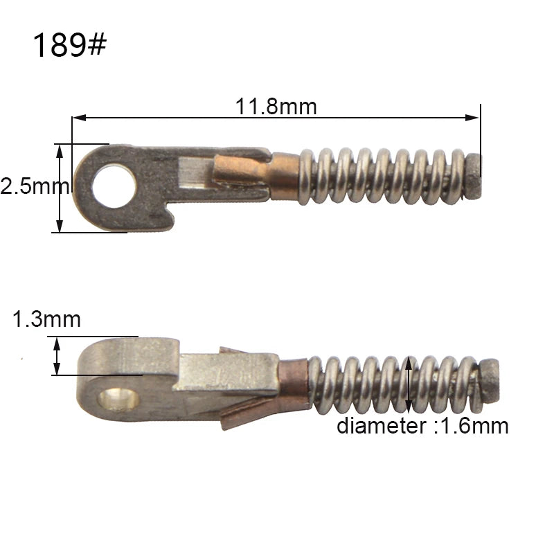 1800pcs Eyeglasses Spring Insert Glasses Repairing Flex Temples Optical Frame Broken Replacement Accessory