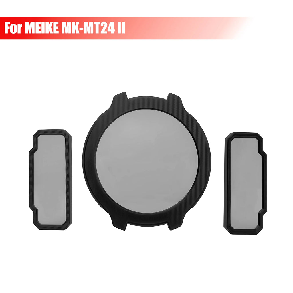 Dental Photo. CPL Polarizing Filter For MEIKE MK-MT24 Flash Set. Remove Reflections And Glare In Dental Photography