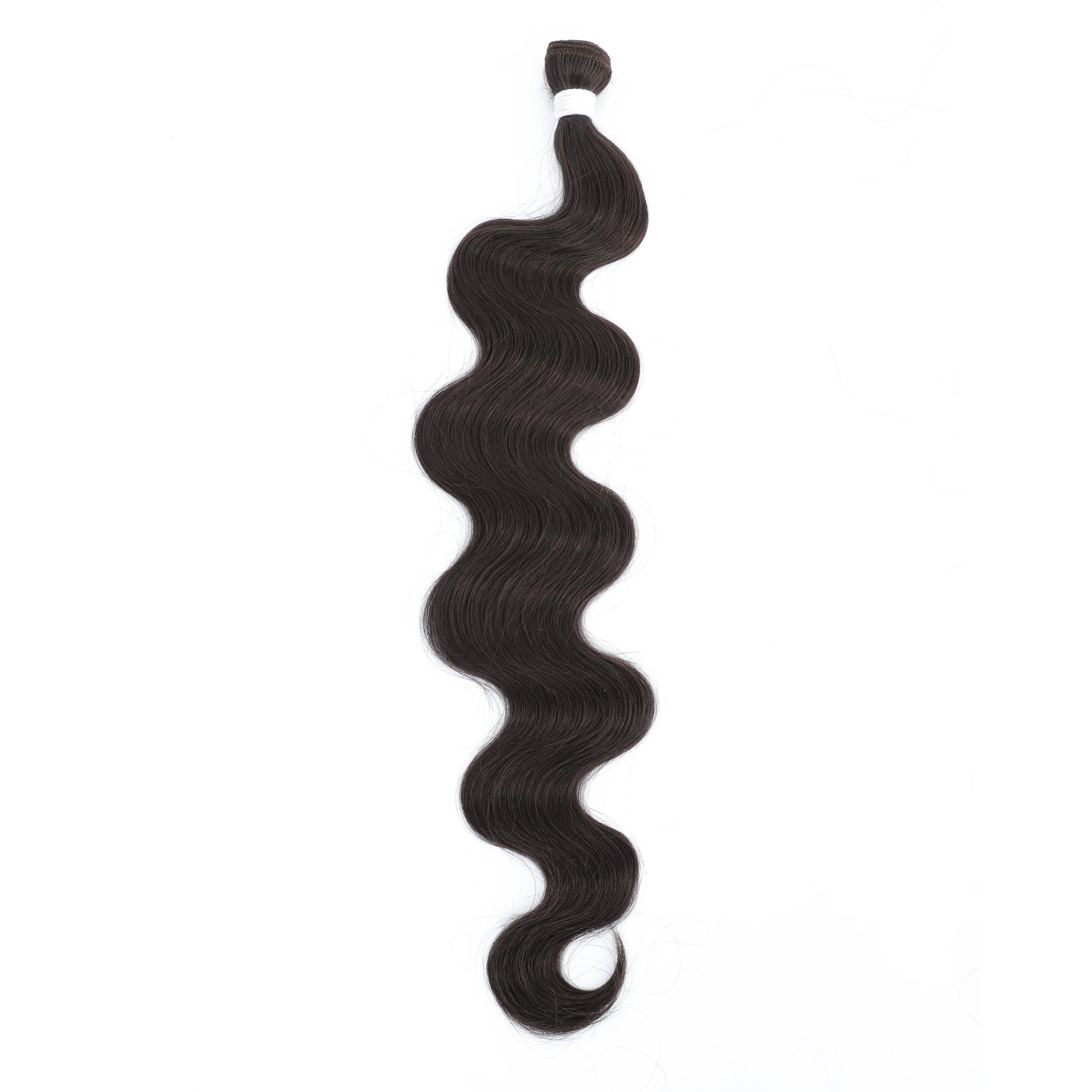 Colorful Body Wave Hair Bundles 613 Piano Blonde Natural Synthetic Hair Extensions Ombre Thick Ponytail Loose Deep Hair Weaving