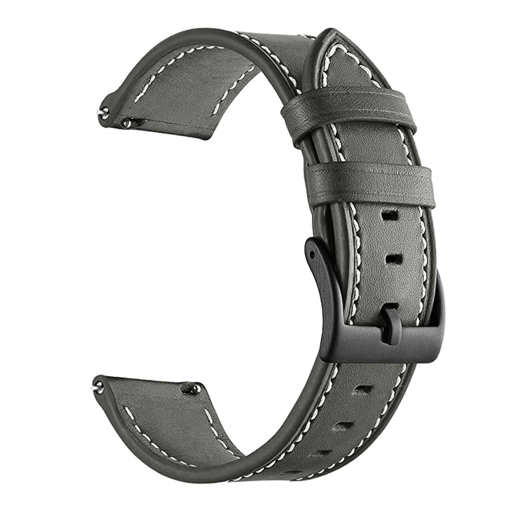 22mm Bracelet Leather Pемешок GTR4 Bands For Huami Amazfit GTR 3 Pro GTR 4 Watch Straps GTR3/GTR2/2e Stratos 3 2S 47mm Wristband