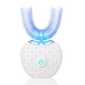 Intelligent Automatic U Type Modes Tooth Brush Sonic Electric Toothbrush USB Rechargeable Tooth Whitening Blue Light
