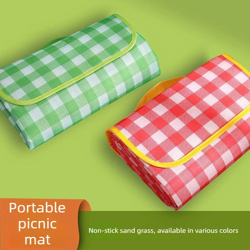 Portable Foldable Picnic Mat Waterproof Thick Outdoor Camping Moisture Proof Grass Ground Blanket for Beach Park