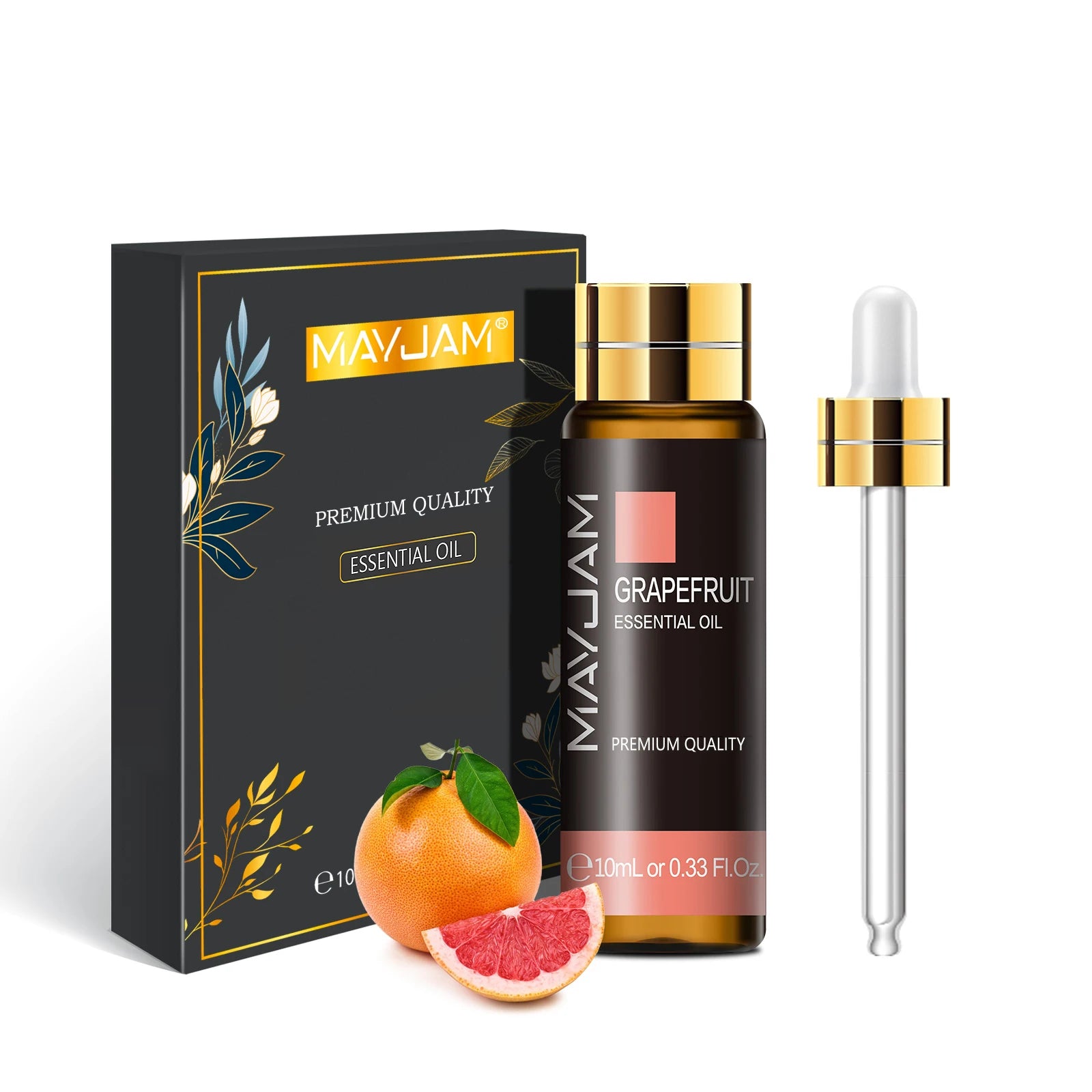 MAYJAM Vanilla Lavender Jasmine Eucalyptus Sweet Orange Patchouli Lemongrass Cinnamon Rosemary Rose Citronella Essential Oil