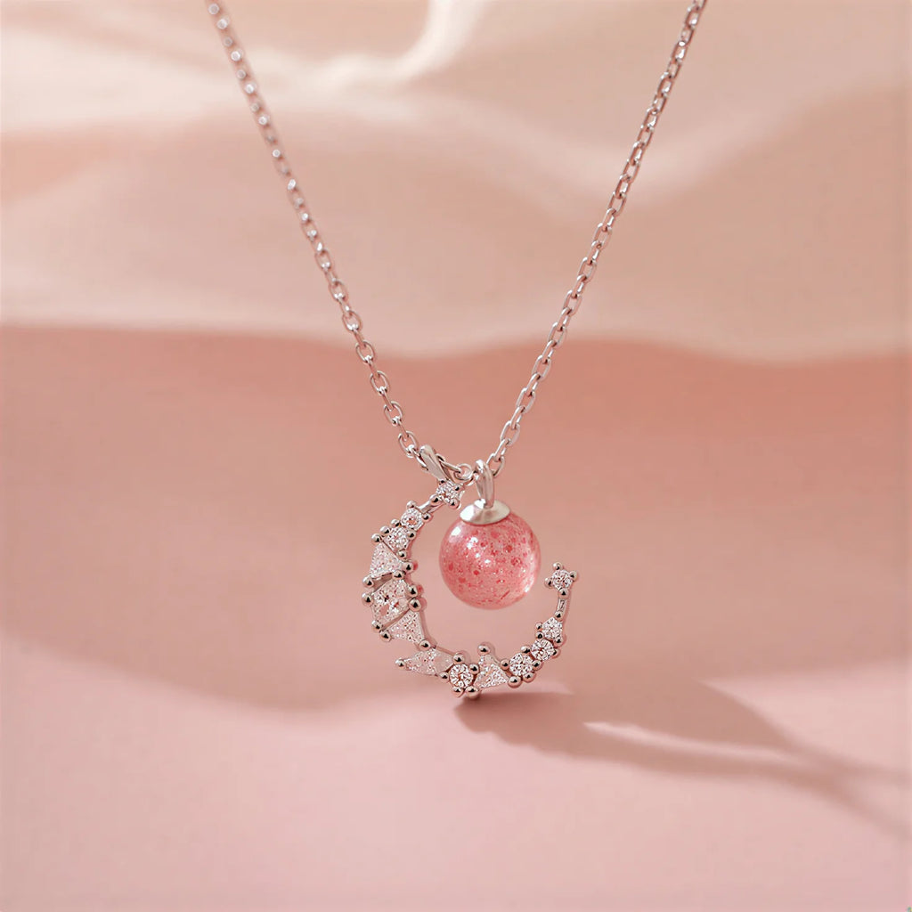 S925 Sterling Silver Necklaces For Women Simple Chain Fashion Minimalist Pendant Necklaces Adjustbale Necklace Birthday Gift