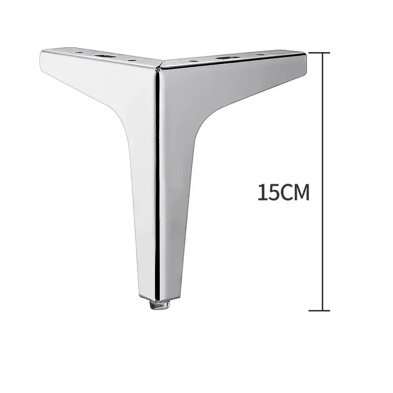 4pcs Modern furniture legs metal gold Black Iron Sofa Feet for Table Bed Chair Desk Dresser Cabinet support Furniture Hardware