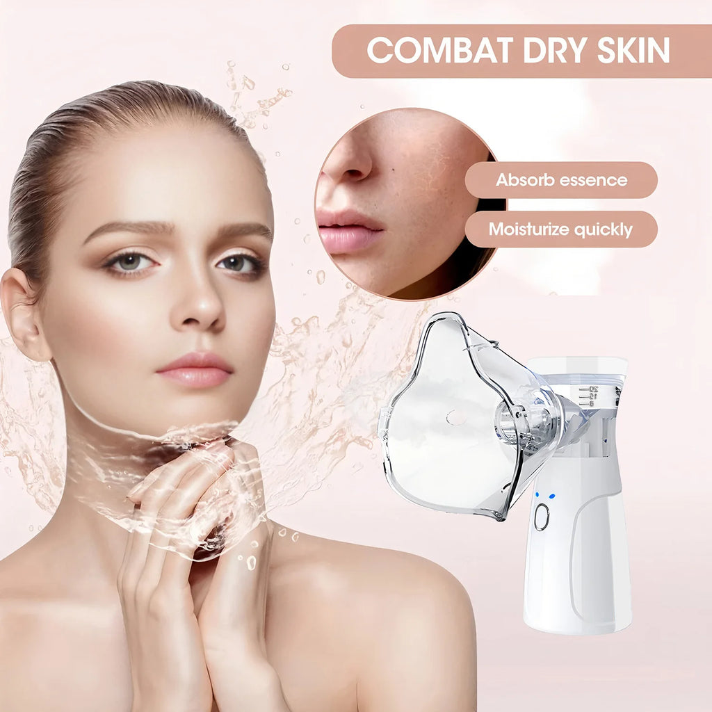 Mini USB Mist Facial Sprayer Humidifier Nebulizer Face Steamer Moisturizing Beauty Instruments Face Skin Care Tools