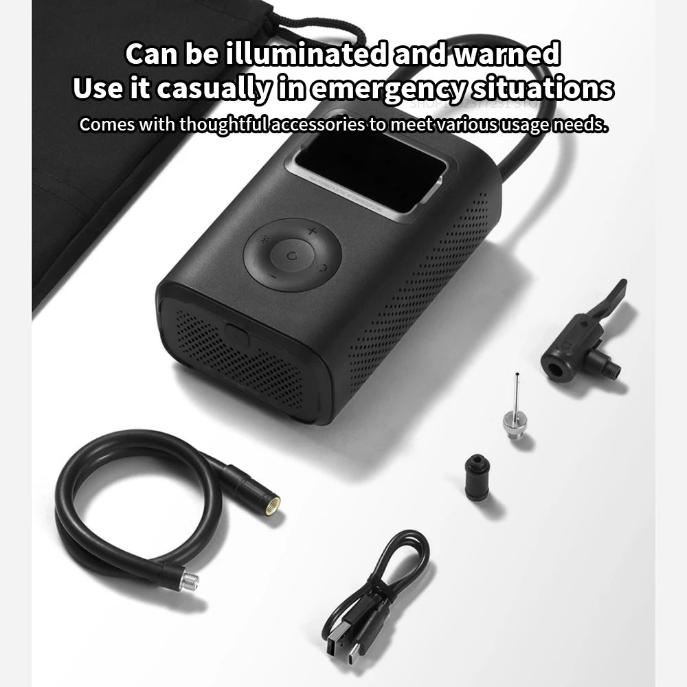 New MIJIA Air Pump 2 Pro Portable Electric Air Compressor Mi Inflatable Treasure 150psi High Pressure Motorcycle Car Soccer