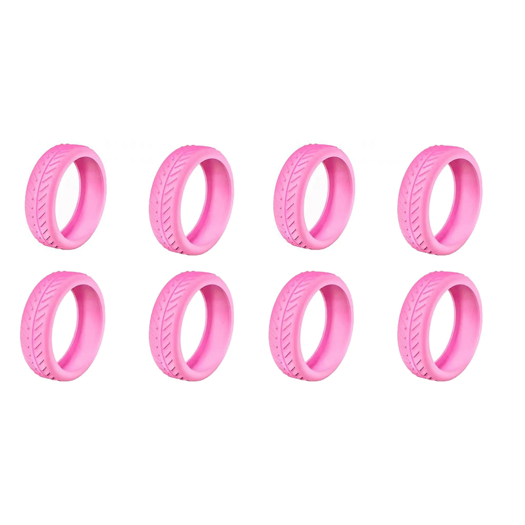 1/4/8PCS Silicone Cover Luggage Wheels Cover Luggage Protection Wheels Guard Carry On  Accessories Wheels Cover for Reduce Noise