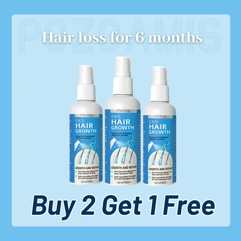 Suitable for everyone, premium scalp care spray for thicker, more vibrant hair.