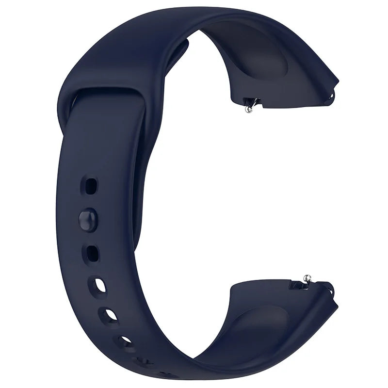 Soft Silicone Strap for Redmi Watch 3 Active Strap Accessories Smart Replacement Watchband and Screen Protector Case Wristband