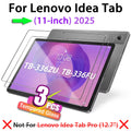 11 inch Tempered Glass For Lenovo Idea Tab (11") 2025 TB-336ZU / TB-336FU Anti-Fingerprint HD Screen Protector Protective Film