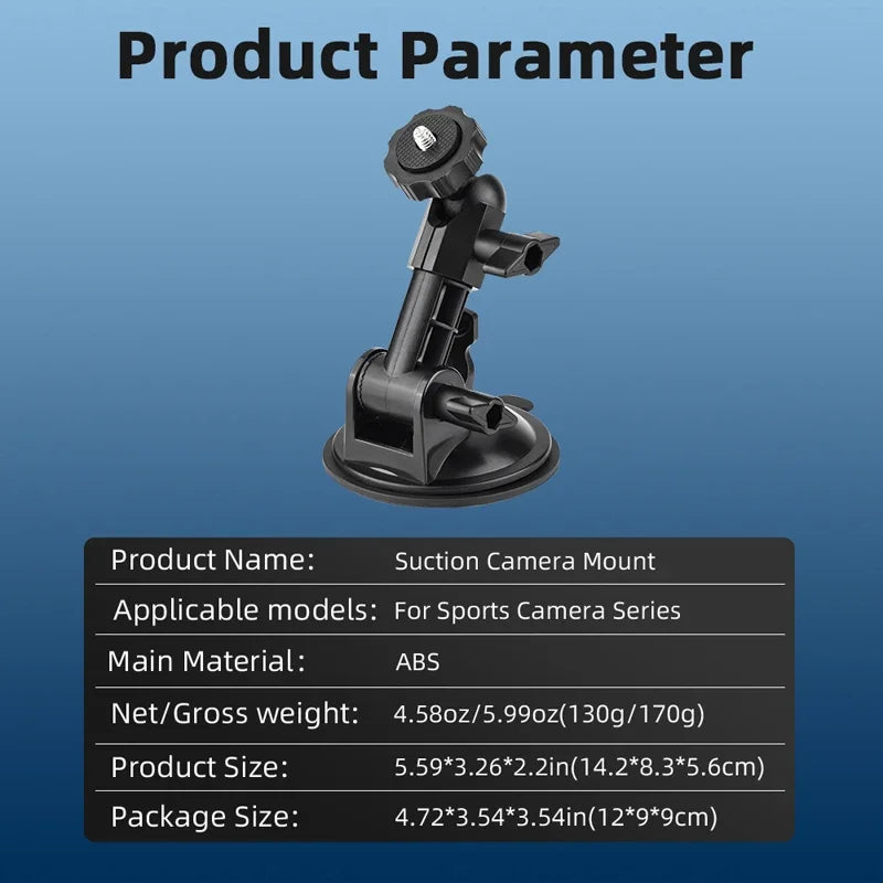 For DJI OSMO Pocket 3 4 4 Pro Camera Car Mount Adapter Suction Cup Gimbal Camera Car Holder For DJI OSMO Pocket 3 4 Accessories