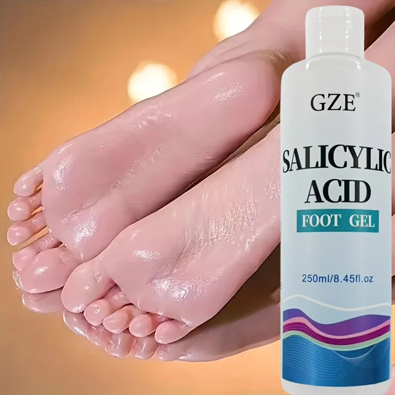 GZE Salicylic Acid Foot Care Gel Rich in Salicylic Acid Foot Care For Men and Women Soften Callus