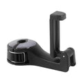 2-in-1 Multi-functional Car Headrest Phone Holder Hidden Rear Seat Lock Type Mobile Phone Hook for Vehicle