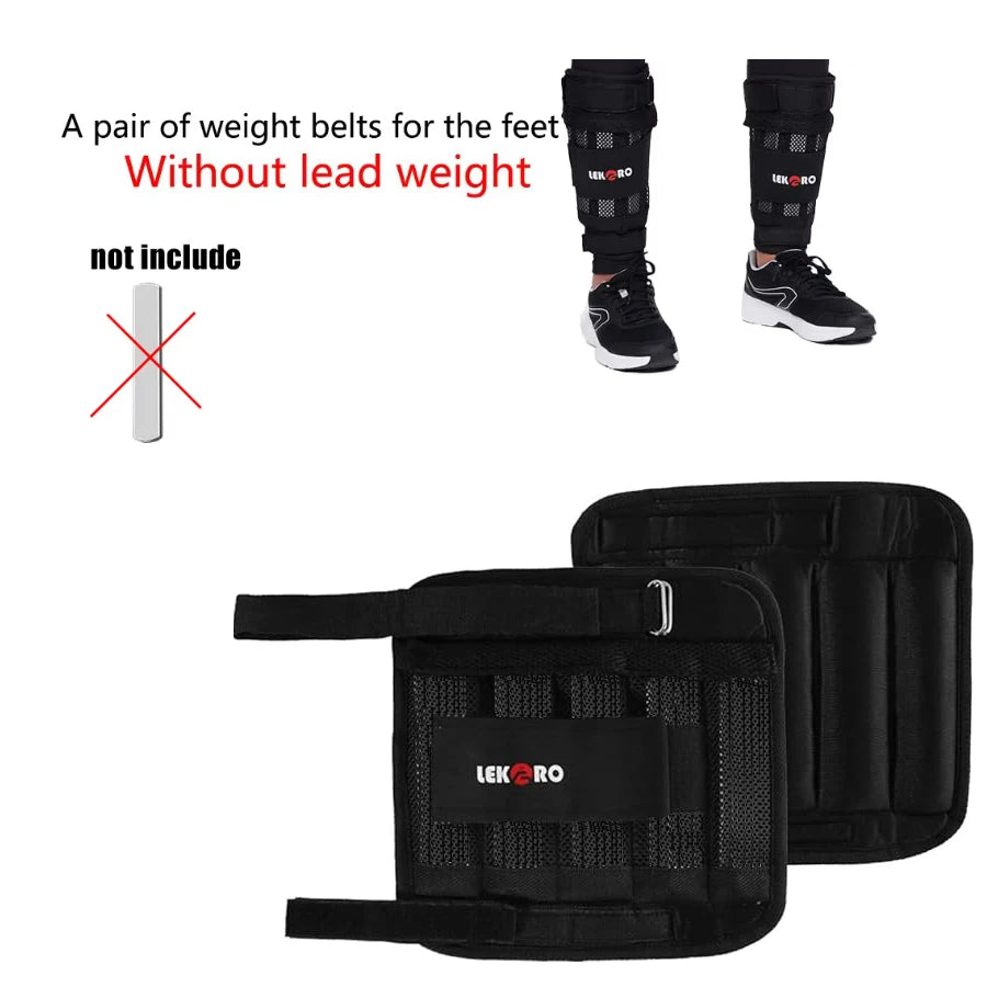 A Pair Of Leggings Adjustable Weight-bearing Sandbags Running Leg Weight Training Fitness Men And Women Weight-bearing Sandbags