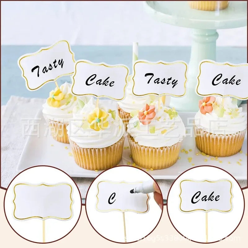 Mini Blackboard Paperboard Message Slate Business Card Holder Memo Label Brand Number Table Price for Home Restaurant Party