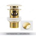 Bathroom Basin Sink Pop Up Drain Waste Stopper Bathroom Faucet Accessories