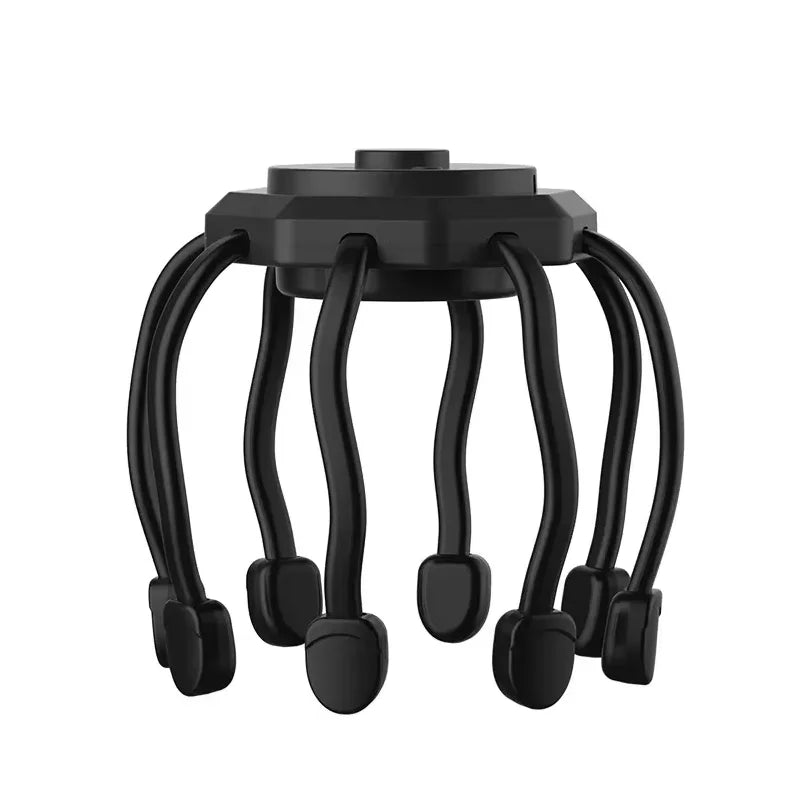 2026 Intelligent Electric Octopus Head MassagerHead Scratching Meridian Dredging, Scalp Massage And Relaxation Tool Rechargeable