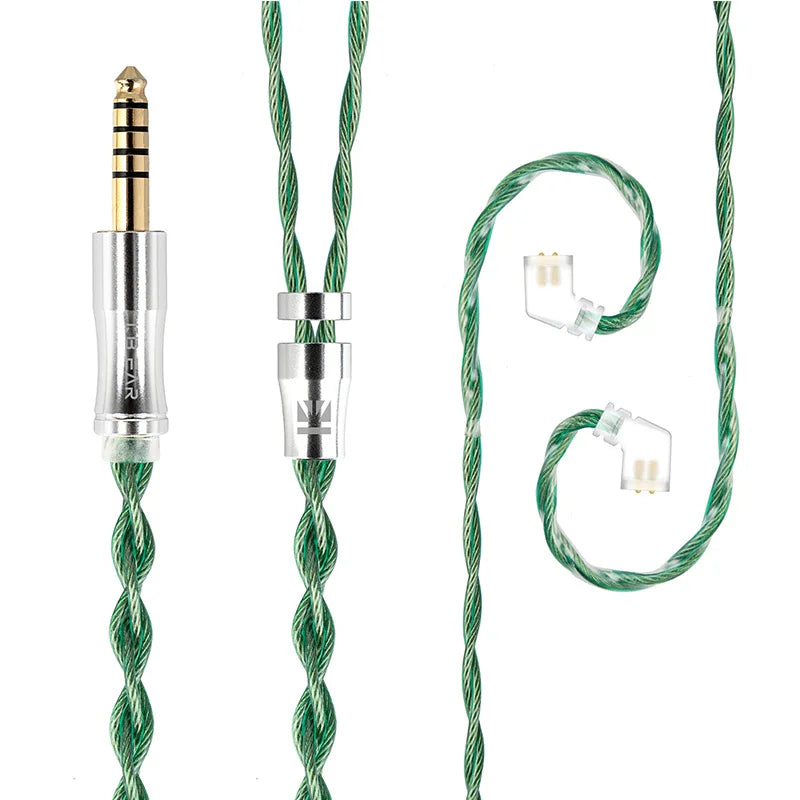 KBEAR Aegis Wire MH04 4 Cores High-purity Silver-plated OFC HiFi Headphone Upgrade Cable