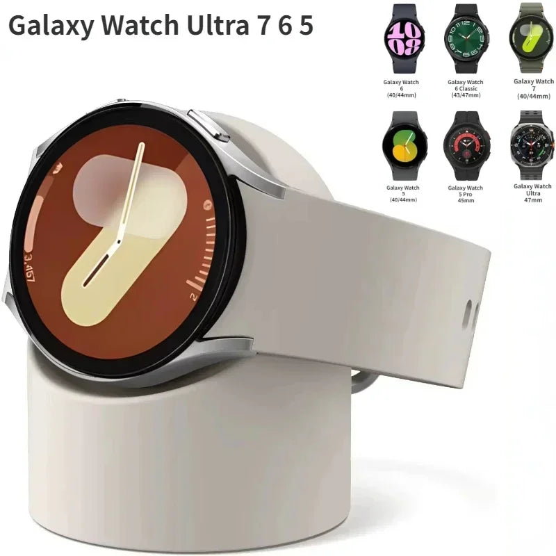Best-Selling Desktop Ornaments Silicone Watch Charging Stand 8/7 40/44mm Super 47mm Charging Stand Storage Stand Watch 6/8 Class
