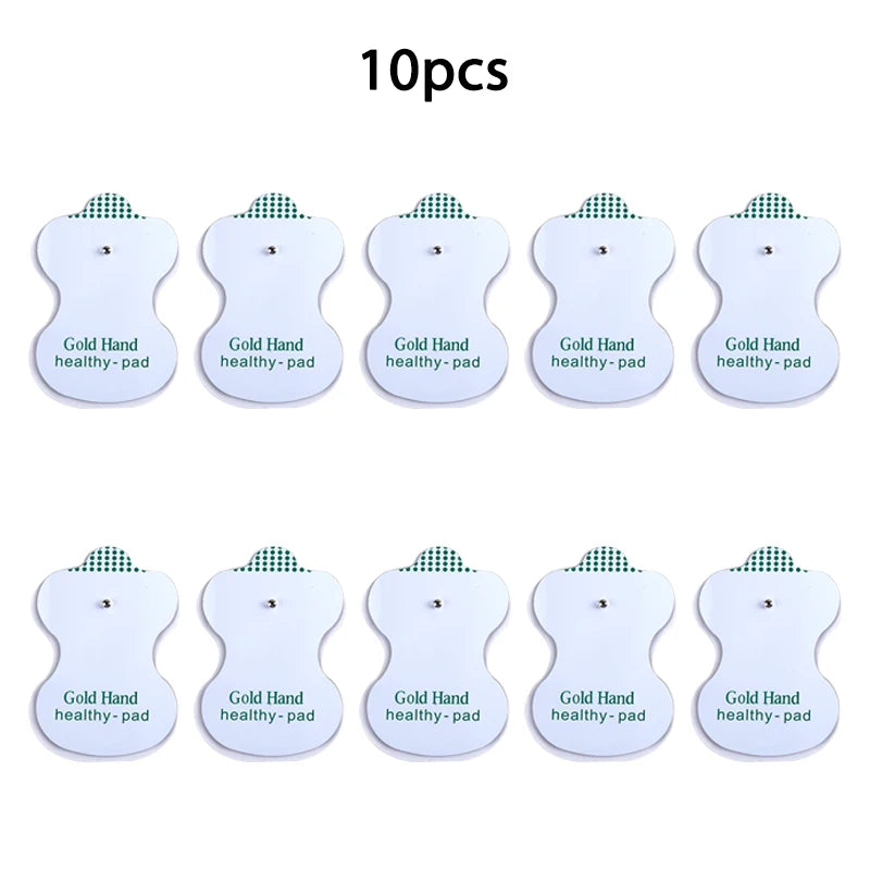 10/20pcs Electrode Pads Conductive Gel Pad Body Acupuncture for TENS Massager Unit Body Replacement Patch Massage Accessories