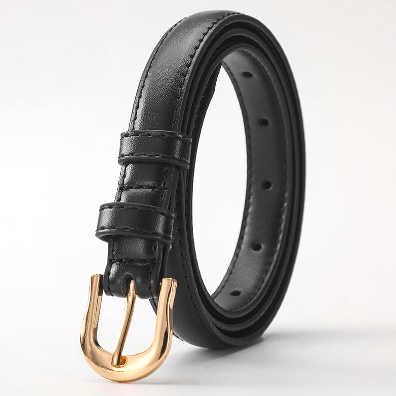 New Women's Pin Buckle Multi-function Belt With Exquisite Skirt Jeans Accessories Simple Birthday Gift