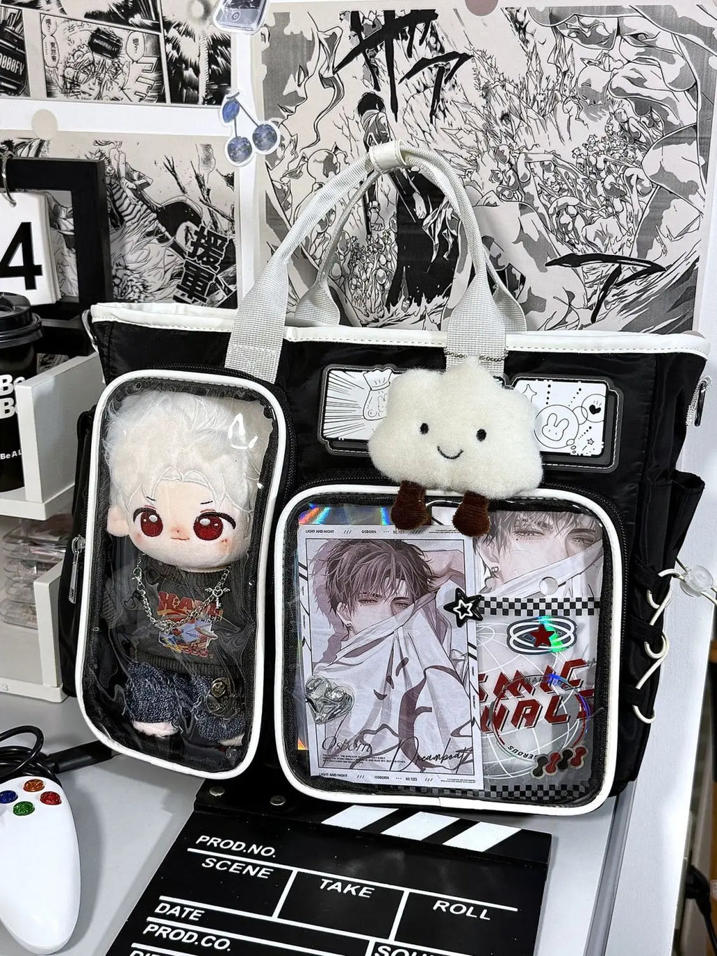Japanese Cute Girl Ulzzang Ita Bag Daily Commuting School Bag Backpack Fashionable Y2K Shoulder Bag Dolls Bag Bags for Women