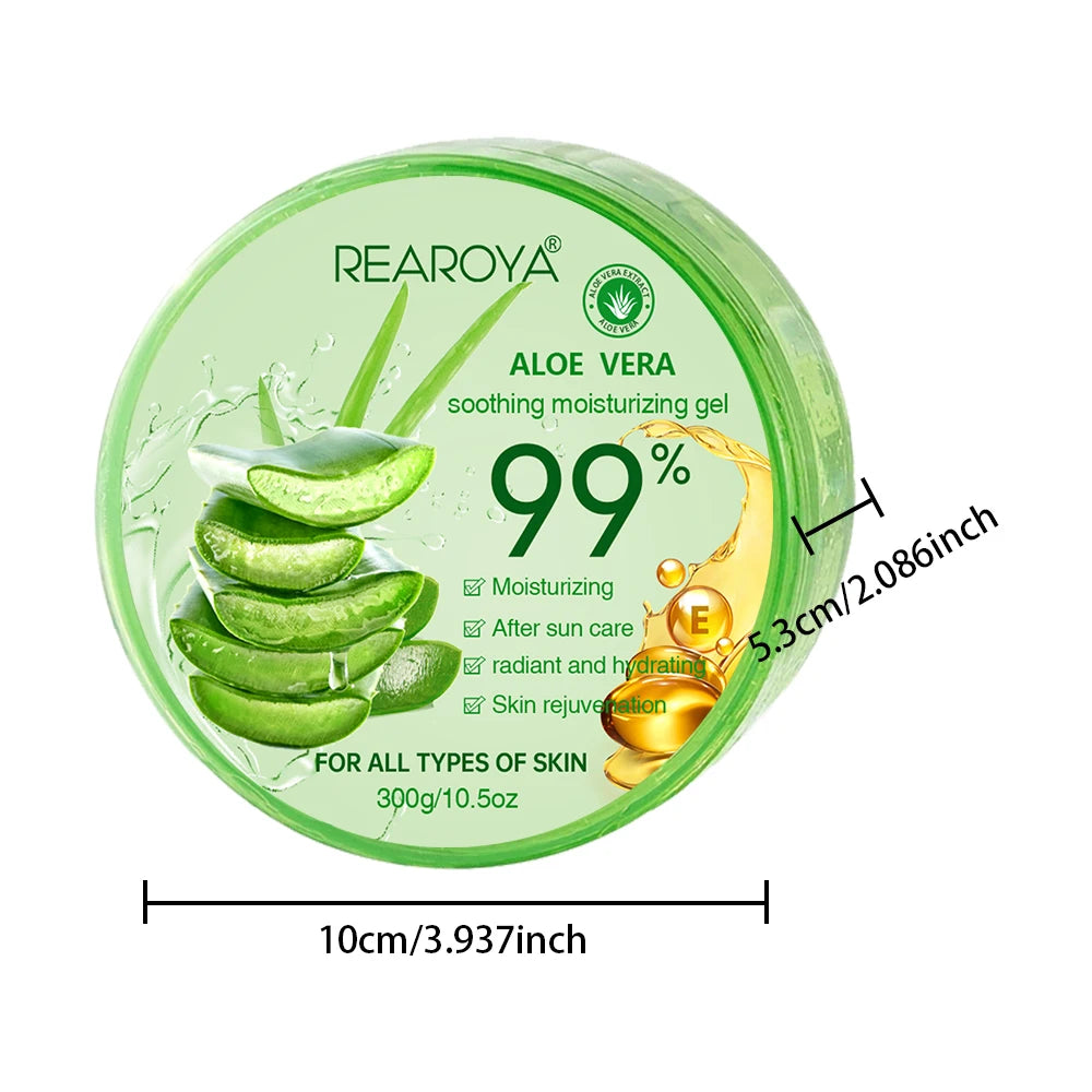 99% Aloe Vera Moisturizing Gel Creams Refreshing Non Sticky Facial Wash Free Deep Nourishing Maintain Skin Face Care