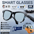 World Premiere 2026 Smart AI Glasses 4K HD 800W Pixel Camera Photos&Videos 3600mAh Battery 120+Translation 32GB Music Sunglasses