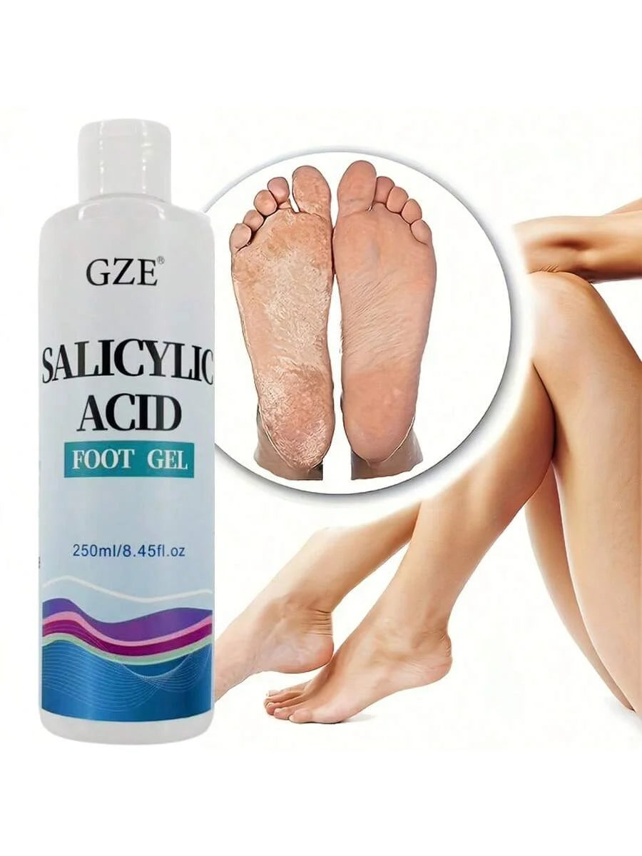 GZE Salicylic Acid Foot Care Gel Rich in Salicylic Acid Foot Care For Men and Women Soften Callus