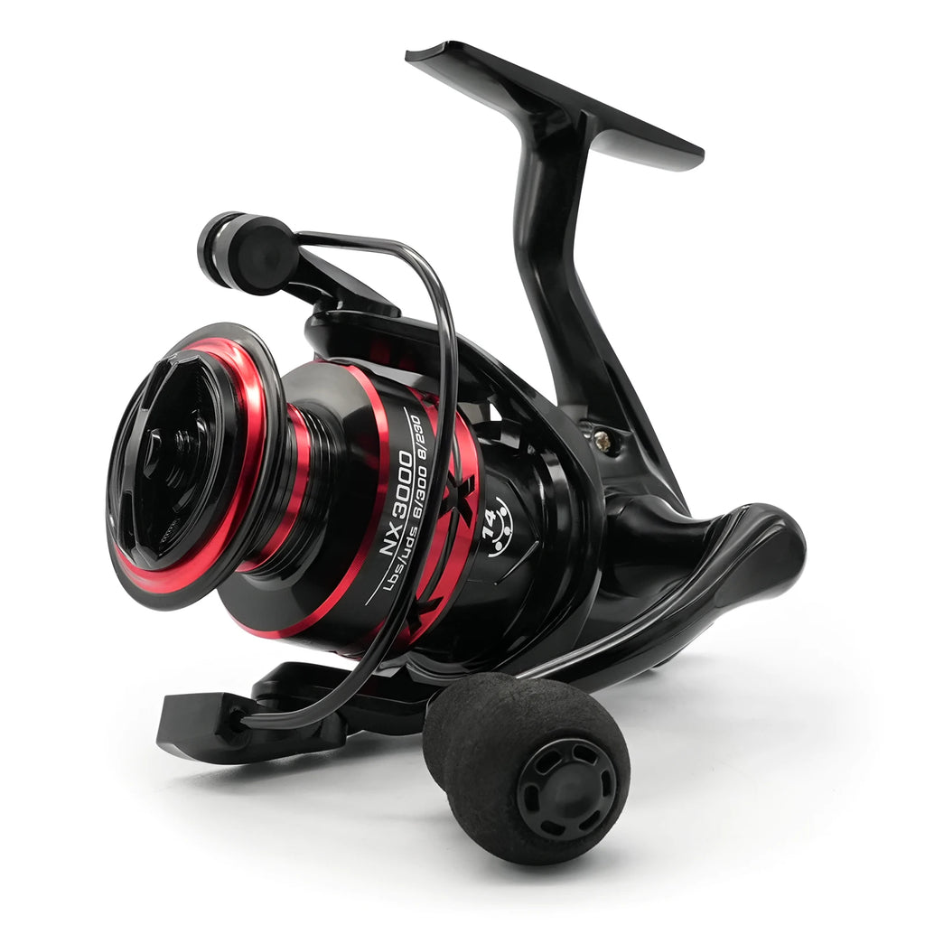 Rooblinos NX Spinning Fishing Reels For Saltwater Freshwater Metal Spool Left/Right Interchangeable Trout Carp Fishing Tackle