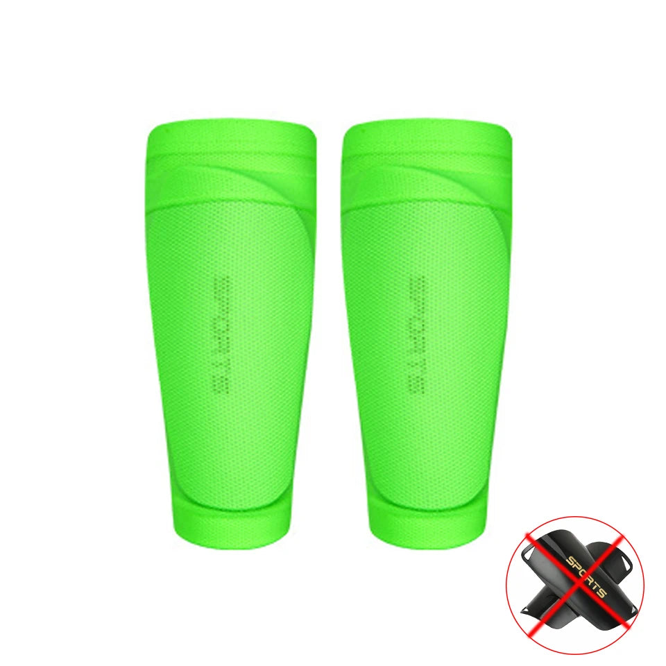 Loogdeel 1 Pair Shin Guard Sleeves Soccer Youth Calf Support Men Kids Football Leg Sleeves Adult Sports Compression Sleeves