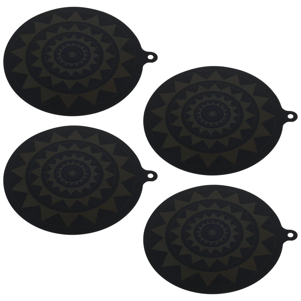 2/4Pcs Induction Hob Protector Mat Induction Cooker Gasket Induction Cooktop Protector Table Placemat Pot Mat Plate Protector