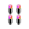 2/4/8Pcs Tire Valve Cap Lights Durable Tire Lights For Car Air Valve Caps With Lights For Motorcycles Bicycles Electric Vehicles