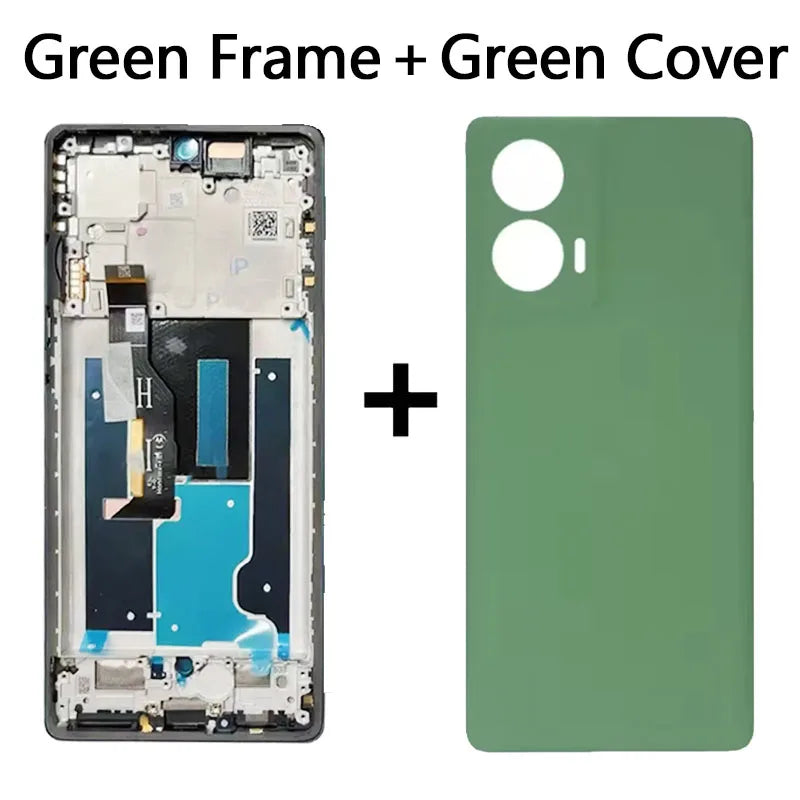 6.7"AMOLED LCD For Motorola Edge 50 Fusion LCD Display Touch Screen Digitizer For Moto Edge 50 Fusion Display