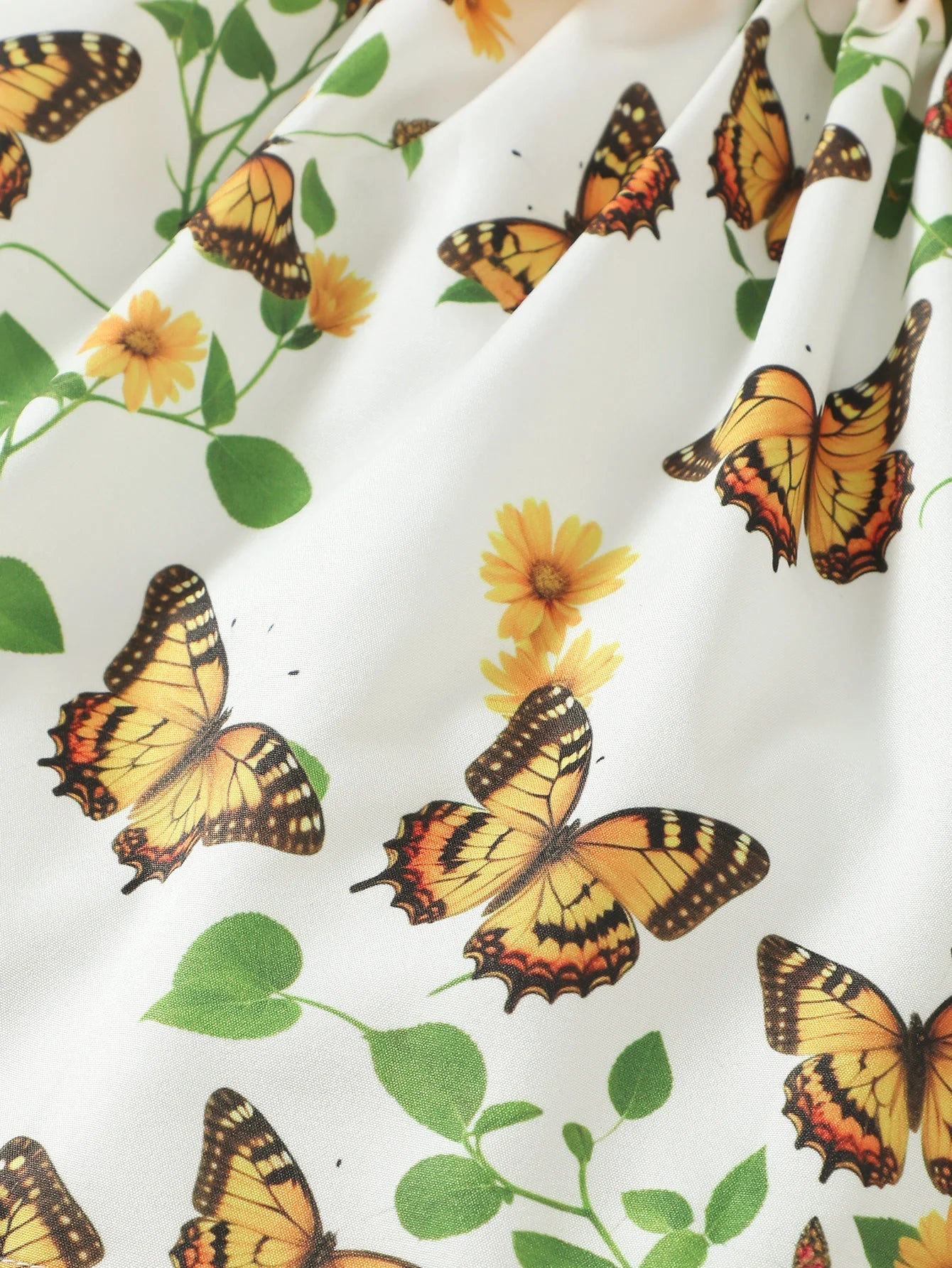 New 2024 Kid Girl Princess Dress Flower Flutter Sleeve Skirt with Bow Summer Lovely Party Clothing for Children Girl 4-7 Years