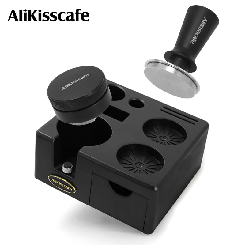 Coffee Tamping Station 51mm 54mm 58mm Portafialter Holder Stand Mat For Delonghi Breville E61 Espresso Accessories Barista Tools