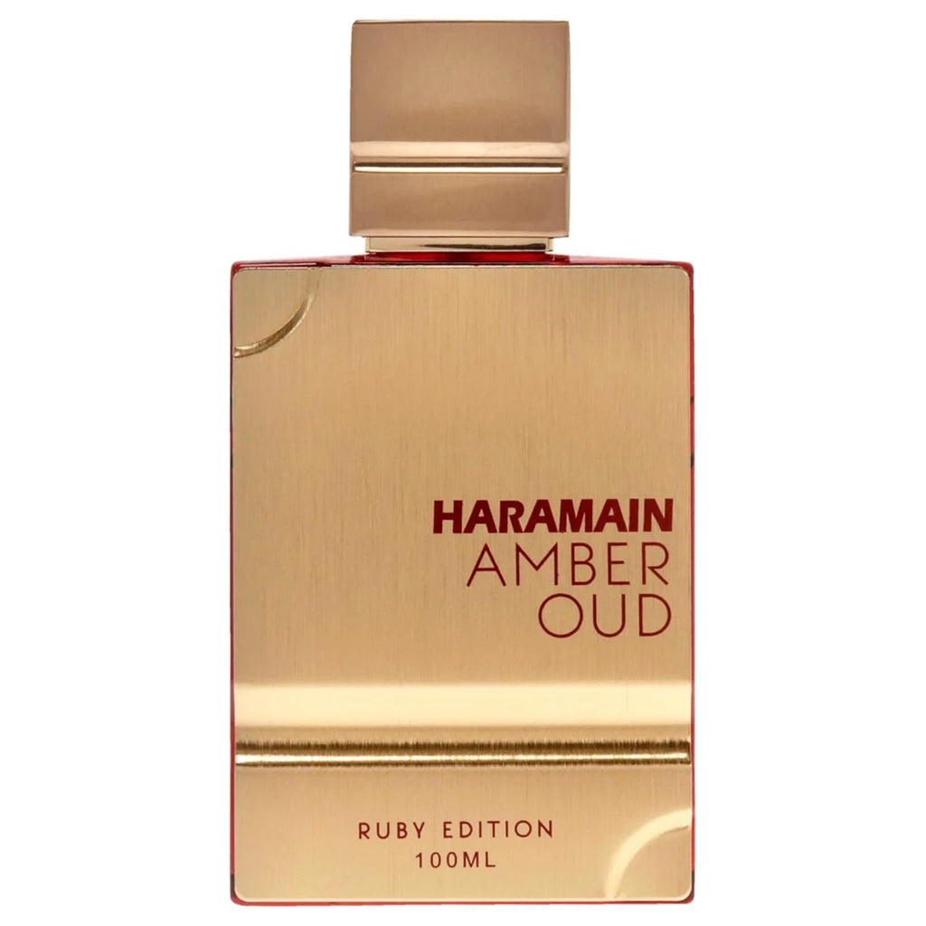 Al Haramain Amber Oud Ruby Edition Eau De Parfum Spray 60ml (2 oz) - Unisex Arabian Perfume for Women & Men, Long-Lasting Amber