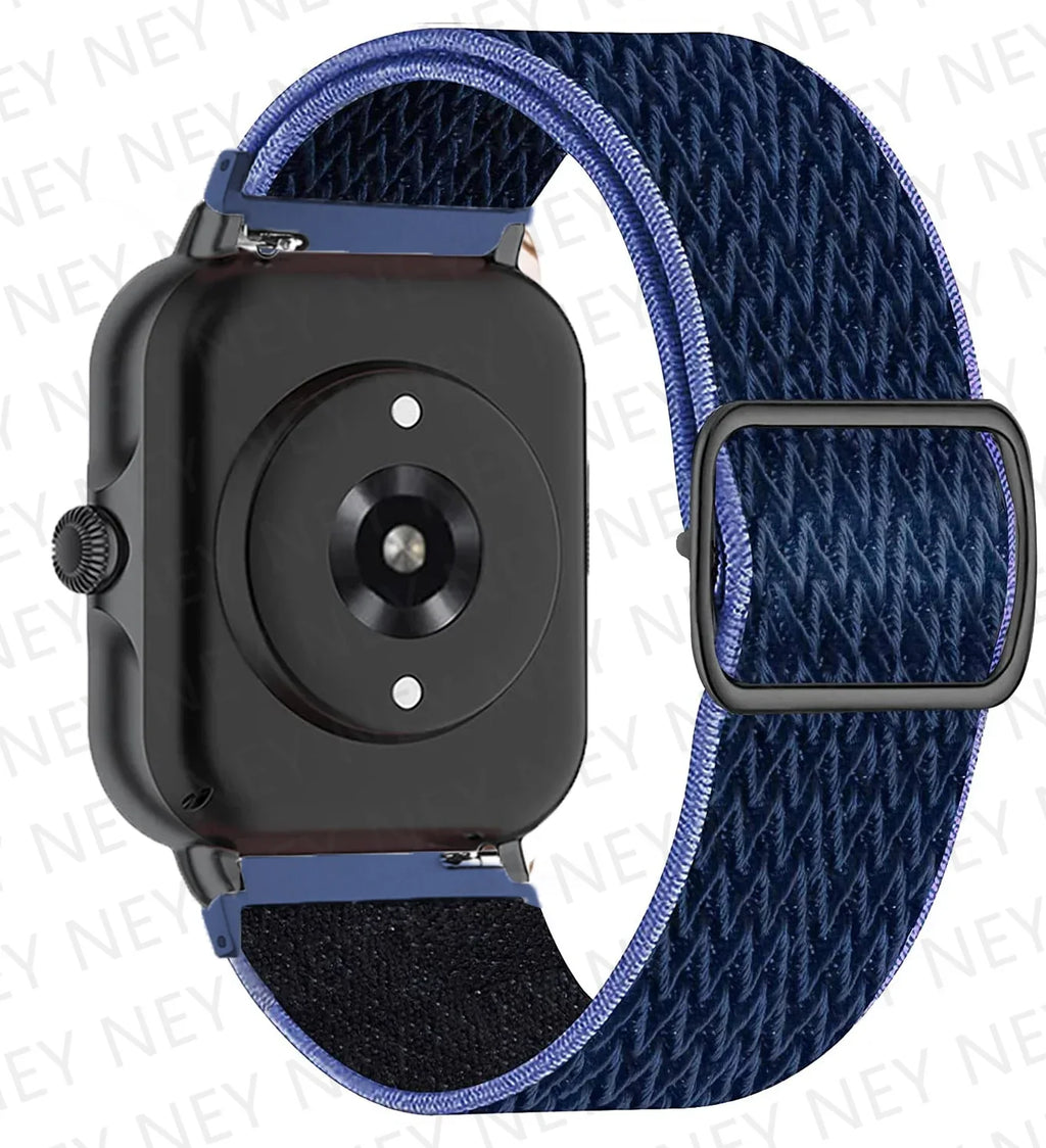 Shiny Elastic strap For Amazfit gts 4-3-2-2e-mini/bip-U-S-lite/Stratos 2 20mm/22mm band Bohemian Pride bracelet gtr-4-3-3pro-2e