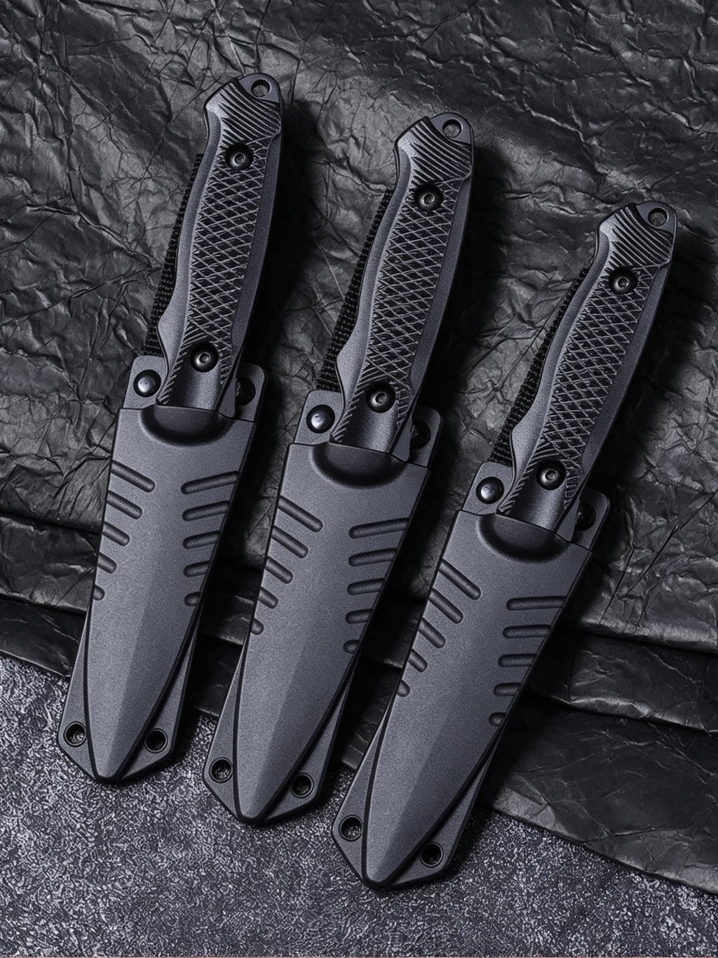 Black Blade Fruit Knife, High-End Multi-Function Knife, Western Knife, Steak Knife, Barbecue Knife, Peeling Knife