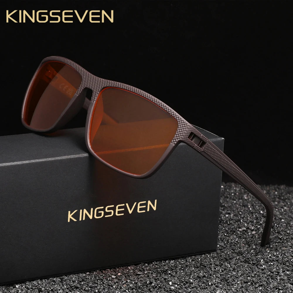 KINGSEVEN 99% Anti-Blue Ray Glasses Transparent Lens Eyeglasses Men Women Computer High Multiple Blue Light Blocking Eyewear