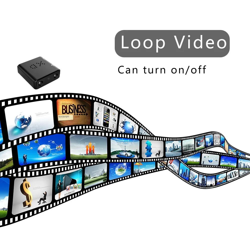 Mini Camera Full HD 1080P Surveillance No Wifi Home Camcorder Night Vision Micro Cam Motion Detection Video Voice Recorder Meet