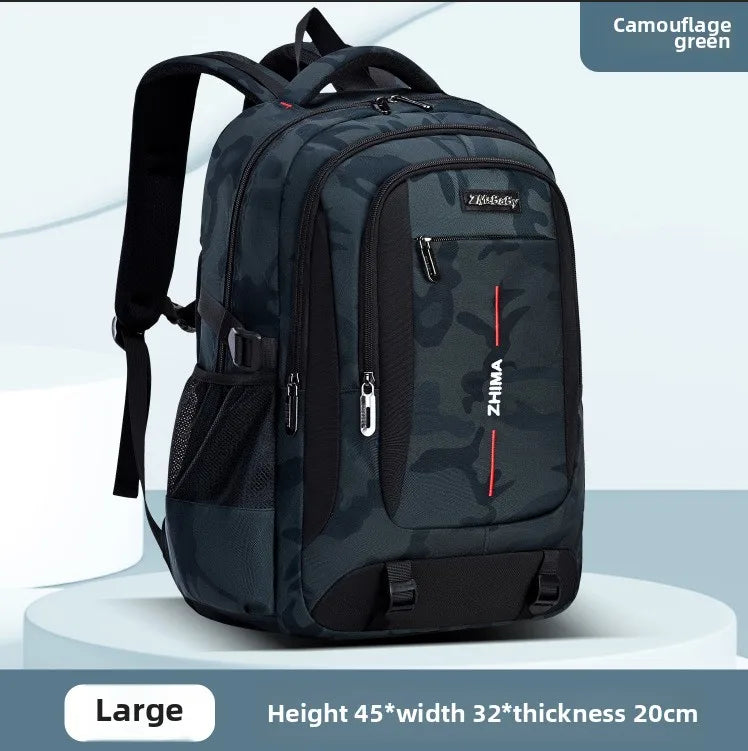 3pcs/set Male Backpacks High School Bags for Women 2026 Boys One Shoulder Big Student Travel Bag Men School Backpack Mochila