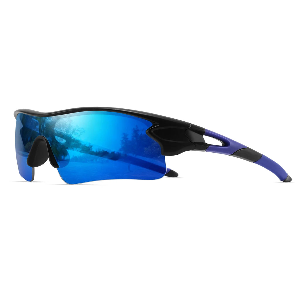 New Fashion Colorful Sports Sunglasses - One-Piece Wraparound Lens, UV400 for Running, Cycling & Outdoor