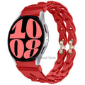 22mm 20mm Chain Strap for Samsung Galaxy Watch 7 6 5 4 6Classic Silicone Band for Huawei GT4 3Pro for Amazfit GTR 4/GTS Bracelet
