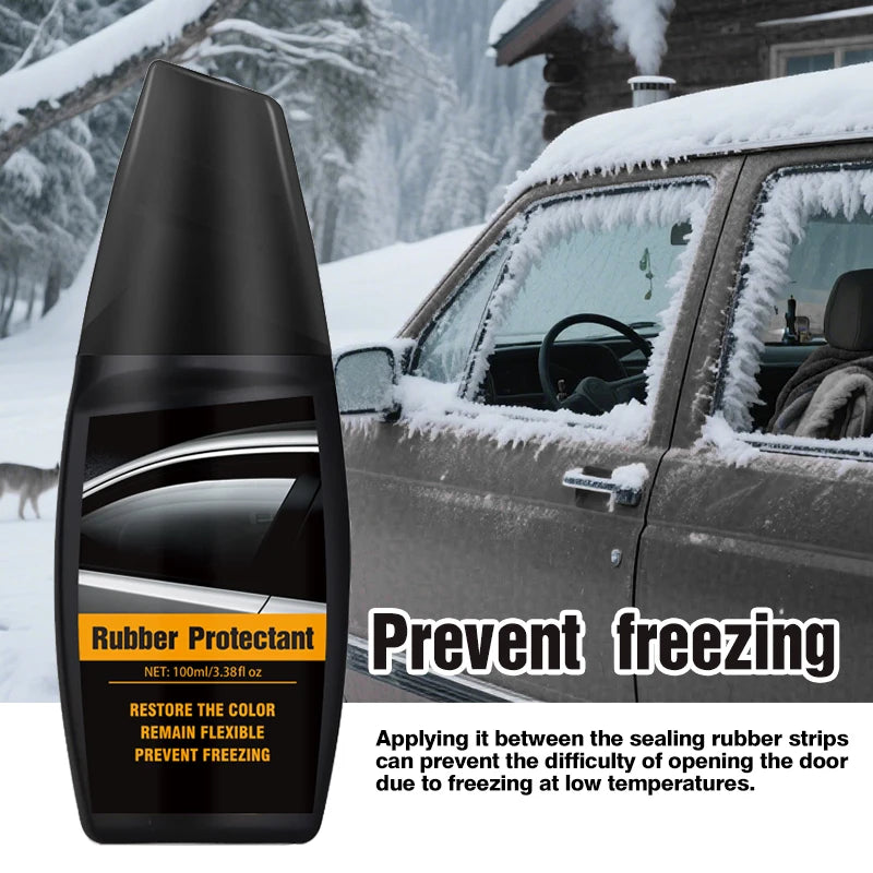 Rubber Seal Protectant | Rejuvenates Color & Flexibility, Prevents Sticking in Winter, Prolongs Rubber Seals on Doors & Windows