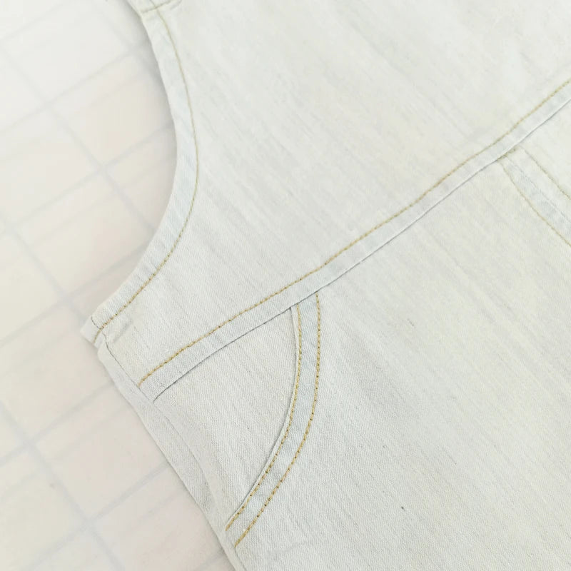 IENENS Summer Kids Baby Boys Jumper Pants Denim Clothing Shorts Jeans Overalls Toddler Infant Girl Playsuit Clothes Trousers